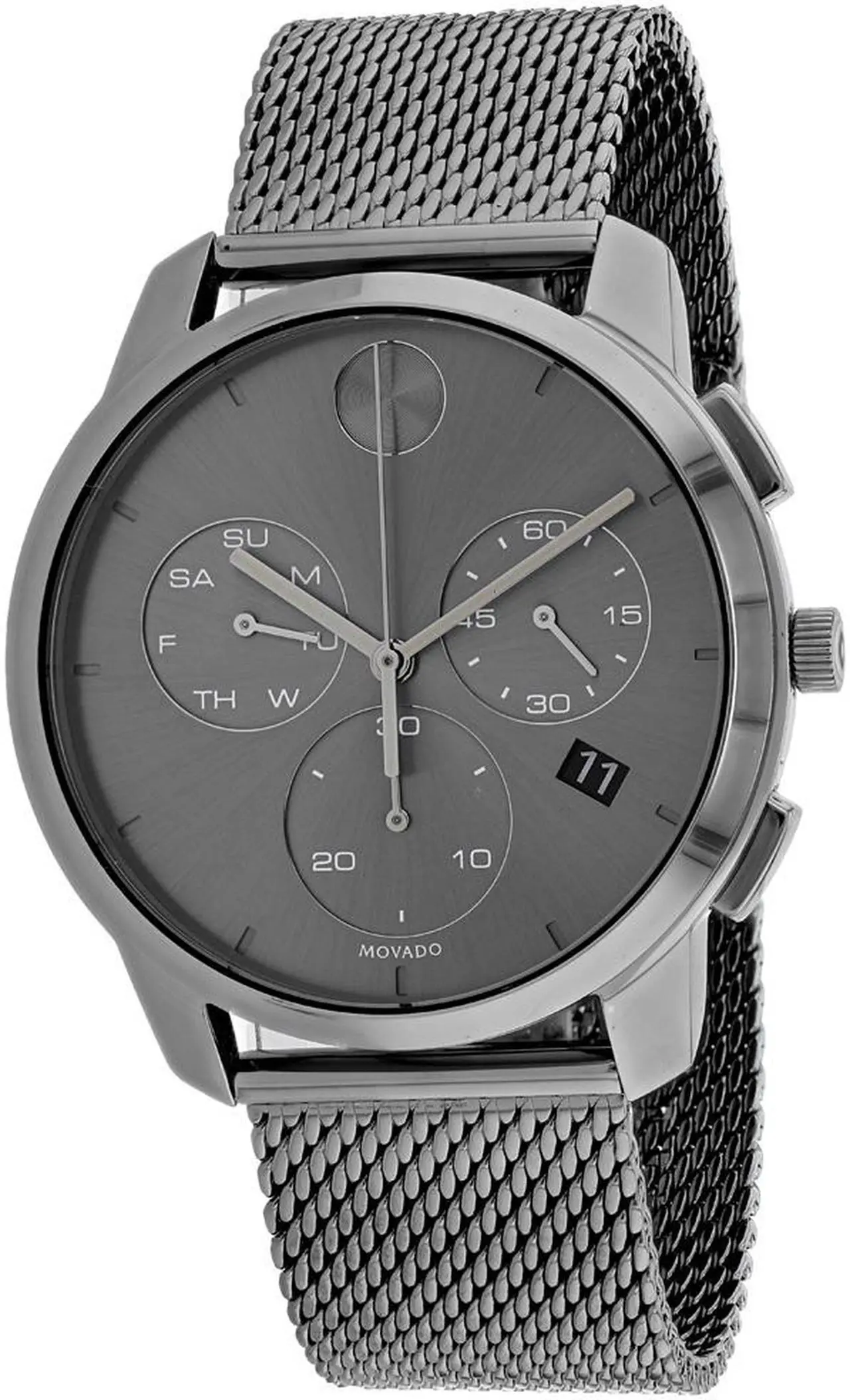 Main image of Movado Men's Bold Gunmetal  Dial Watch - 3600635