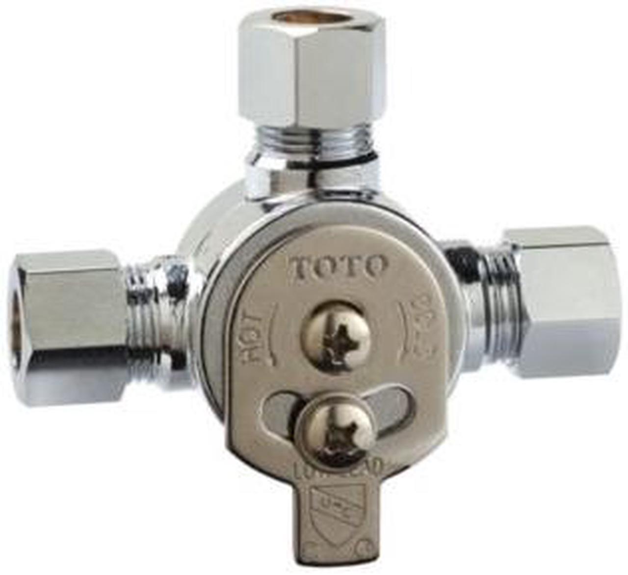 Alt view image 3 of 3 - TOTO TLM10 Mixing Valve, 2-53/64" Size, Chrome