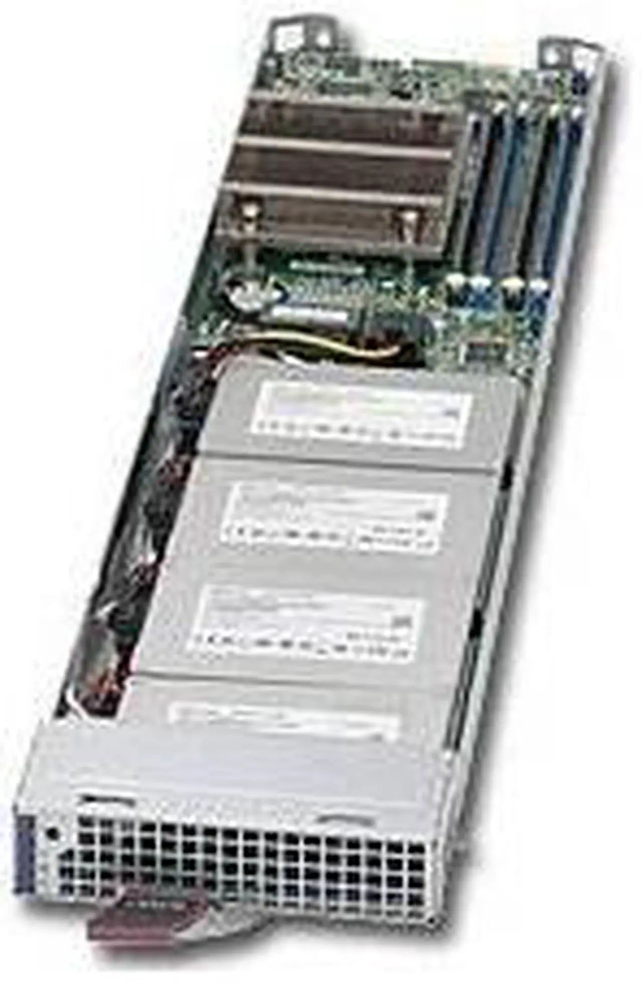 Alt view image 2 of 3 - SUPERMICRO MBI-6118D-T4-PACK Supermicro MicroBlade MBI-6118D-T4 LGA1150 Server Blade Module Pack (Black)