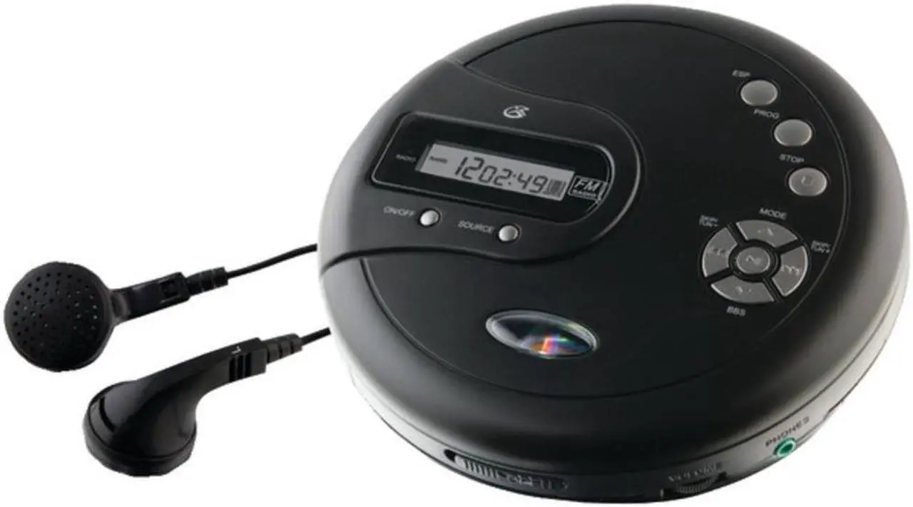 Alt view image 13 of 16 - GPX Personal CD Player with Skip Protection PC332B