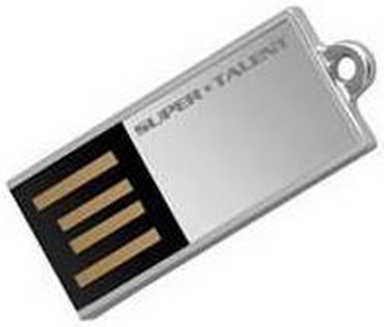 Alt view image 4 of 5 - Super Talent Pico-C 64GB USB 2.0 Flash Drive (Silver)