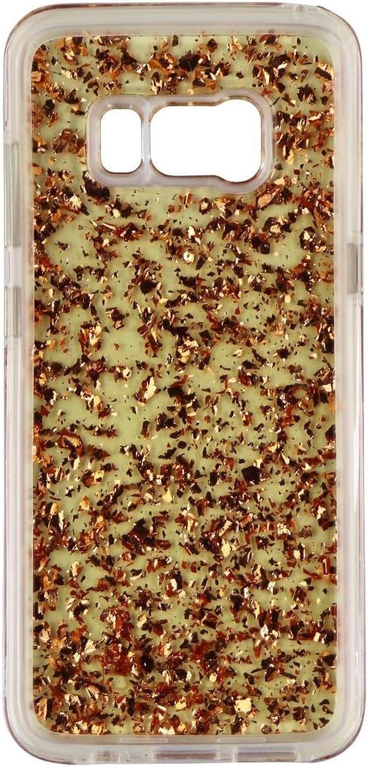 Alt view image 9 of 10 - Case-Mate Samsung Galaxy S8 Rose Gold Karat Case