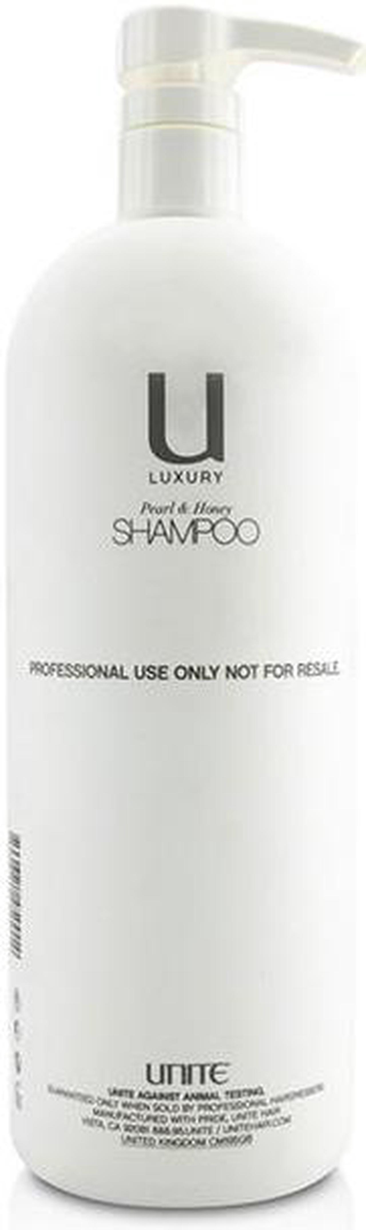 Alt view image 2 of 9 - Unite - U Luxury Pearl and Honey Shampoo (Salon Product)(1000ml/33.8oz)