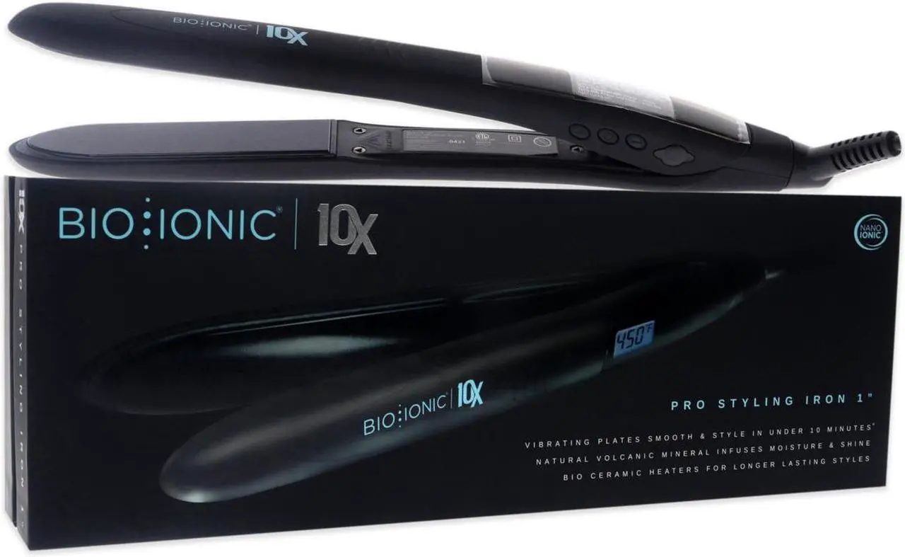 Alt view image 8 of 9 - BIO IONIC 10x Pro Styling Iron - 1 Inch