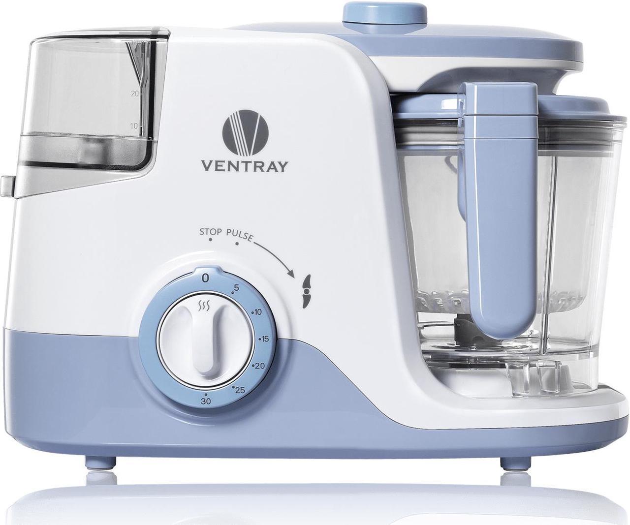 Main image of VENTRAY Baby Food Maker for Twins & Triplets, All-in-one Large Capacity Baby Food Processor, Multi-Function BPA-Free Steamer & Blender, Cook at Home - Purple
