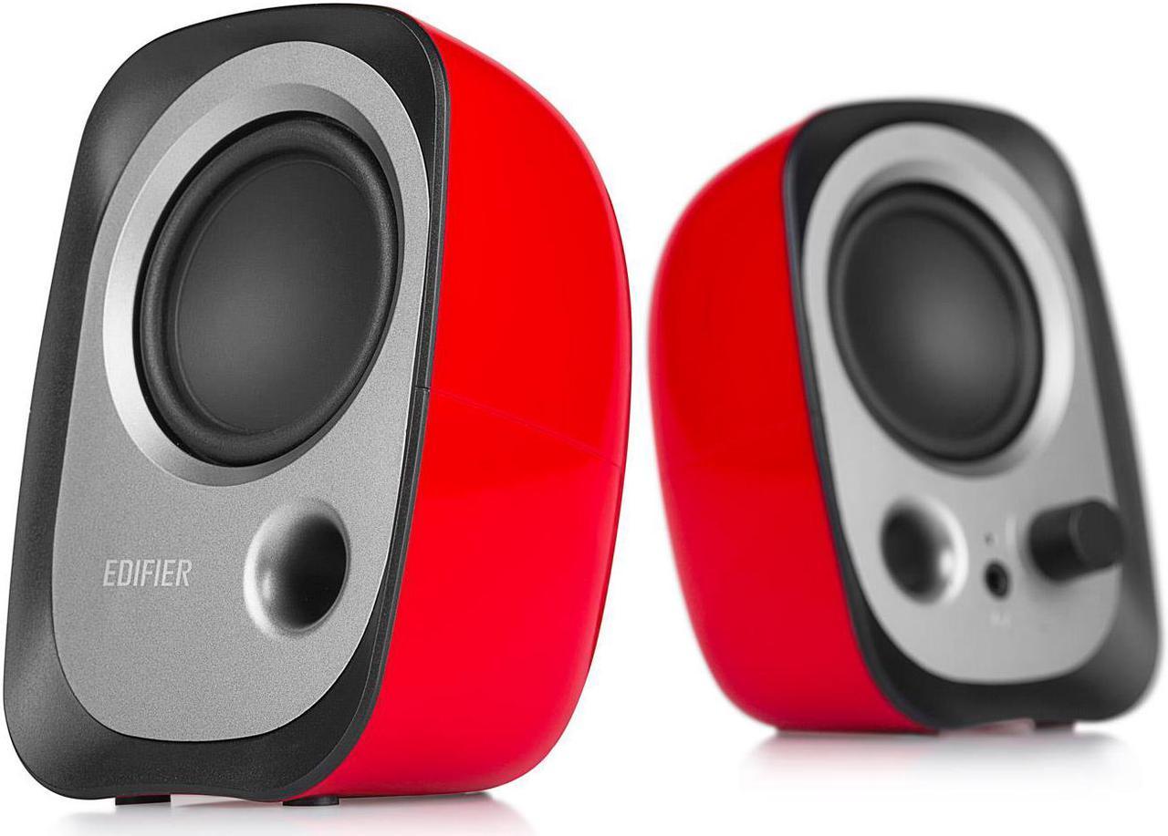 Edifier R12U Stereo Computer Bookshelf Active Speakers - Red