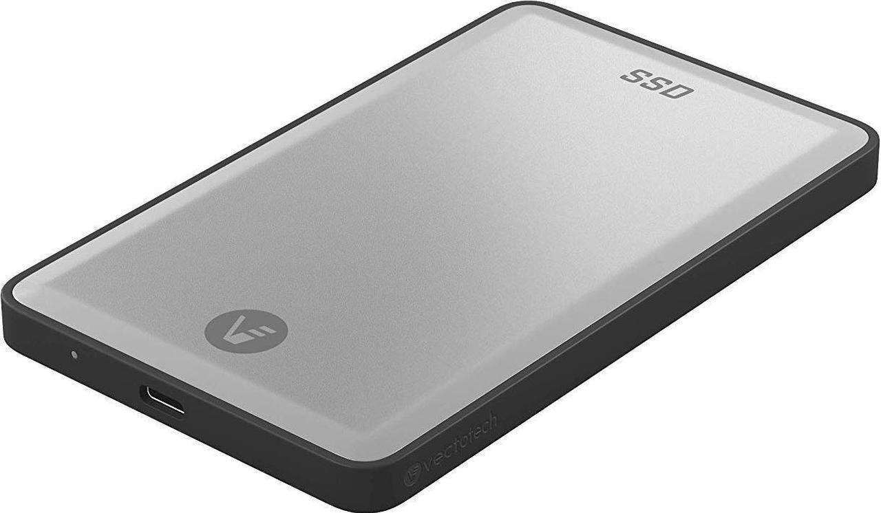 Alt view image 2 of 6 - VectoTech Rapid 4TB External SSD USB-C Portable Solid State Drive (USB 3.1 Gen 2)
