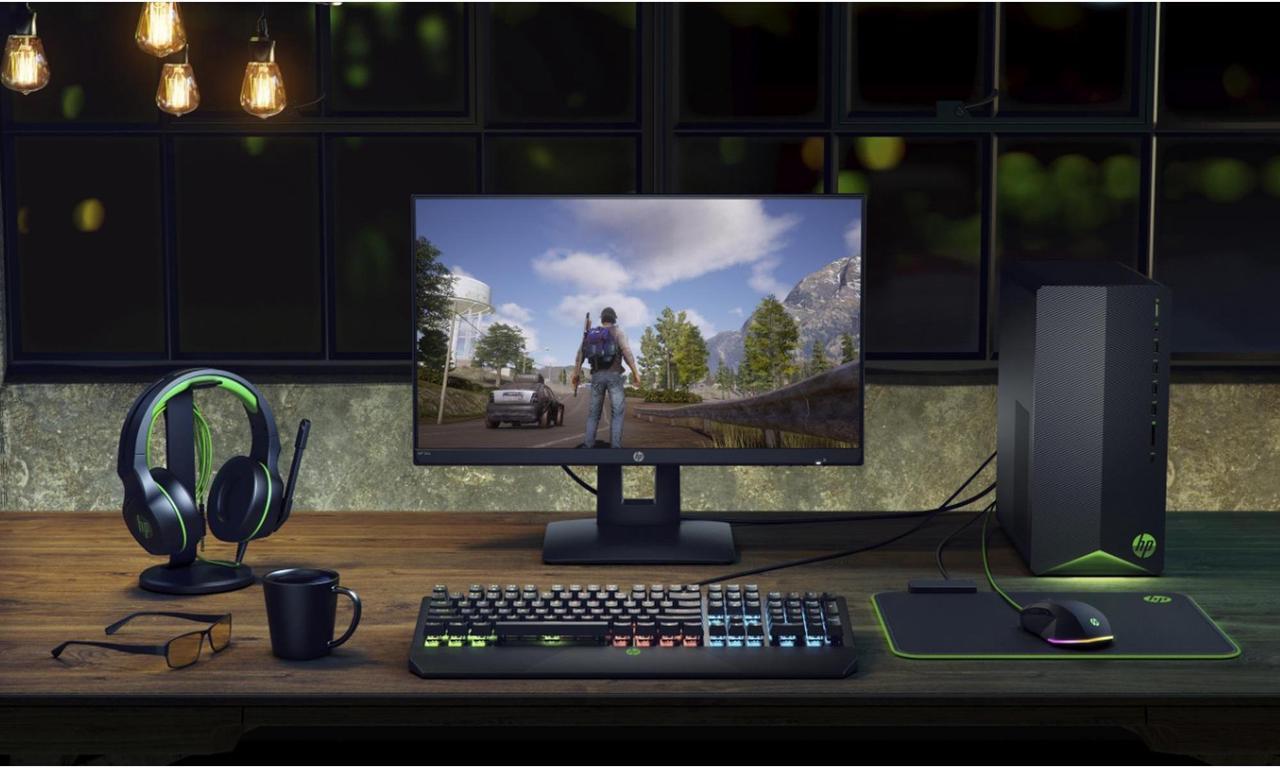 Alt view image 7 of 7 - HP Pavilion TG01 Gaming Desktop, AMD Ryzen 5 5600G Upto 4.4GHz, 16GB RAM, 256GB NVMe SSD, AMD Radeon RX 5500, HDMI, VGA, Card Reader, Wi-Fi, Bluetooth, Windows 10 Home