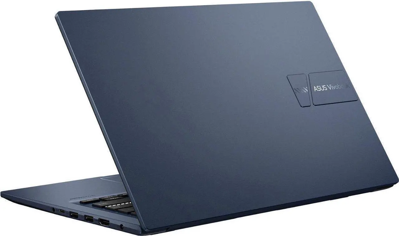Alt view image 6 of 6 - ASUS Vivobook 14" FHD Laptop | Intel Core i3-1215U | Intel Iris Xe Graphics | HDMI | Blue | 16GB RAM | 128GB SSD | Windows 11 S | Bundle with USB 3.0 Hub
