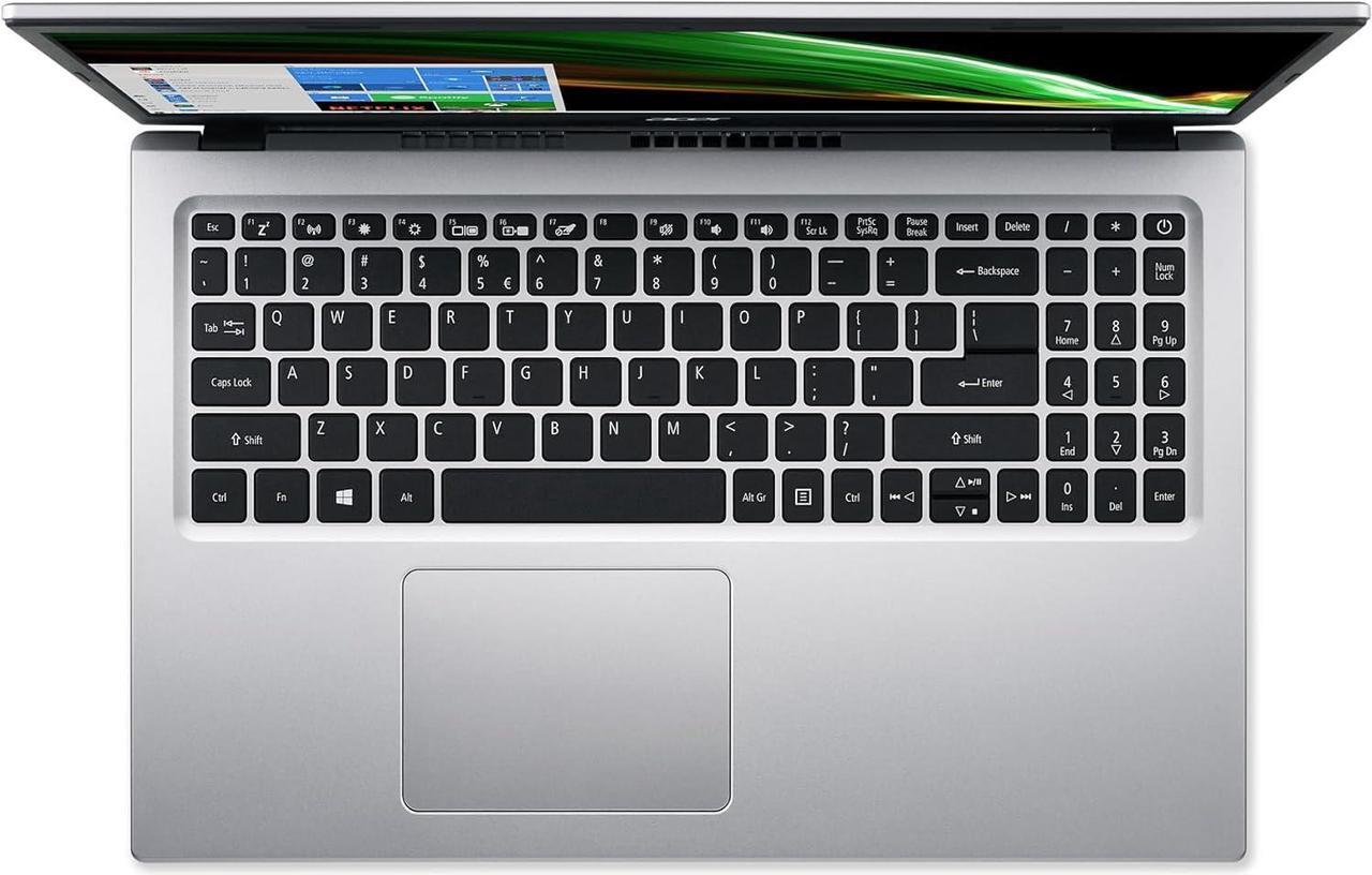 Alt view image 4 of 5 - Acer Aspire 3 15.6 FHD Display | Intel Core i7-1165G7 2.8 GHz | Intel Iris Xe Graphics|WiFi |Bluebooth | Silver | 36GB RAM | 2TB SSD | Windows 11 Home | Bundle with USB 3.0 Hub