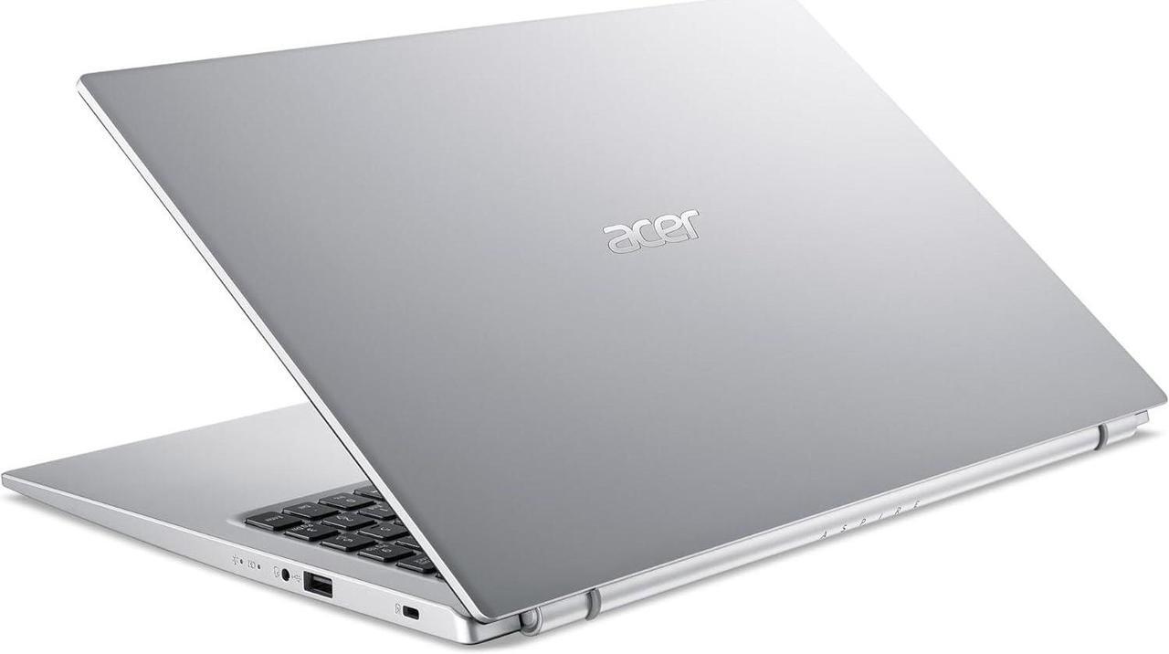 Alt view image 5 of 5 - Acer Aspire 3 15.6 FHD Display | Intel Core i7-1165G7 2.8 GHz | Intel Iris Xe Graphics|WiFi |Bluebooth | Silver | 36GB RAM | 2TB SSD | Windows 11 Home | Bundle with USB 3.0 Hub