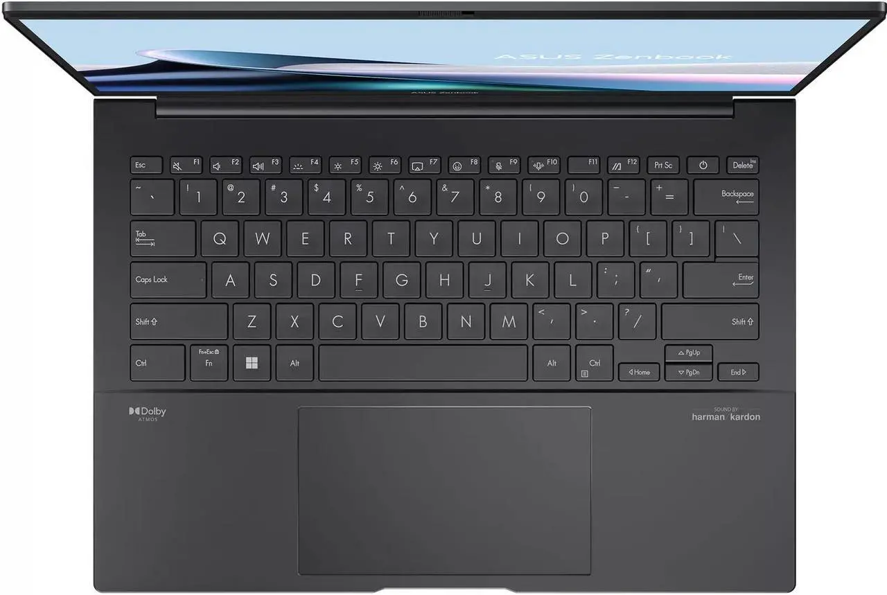 Alt view image 3 of 6 - ASUS Zenbook 14 OLED 14 WUXGA Touch Screen Laptop | Intel Core Ultra 5 125H with 8GB| Integrated Intel Graphics |Backlit| Gray | 8GB RAM DDR5 | 2TB SSD | Windows 11 Home |Bundle with Black Bag