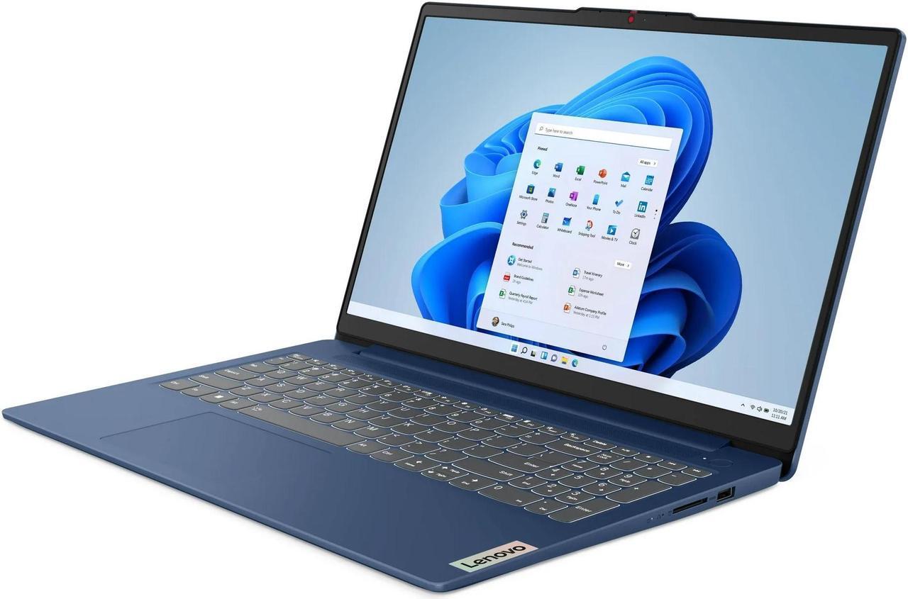 Alt view image 4 of 6 - Lenovo IdeaPad Slim 15.6 inch FHD Touch Laptop | AMD Ryzen 7-7730U(Beat i7-1355U) | AMD Radeon Graphics| Fingerprint | Backlit | 16GB RAM | 512GB SSD | Windows 11 Home | Bundle with Stylus Pen
