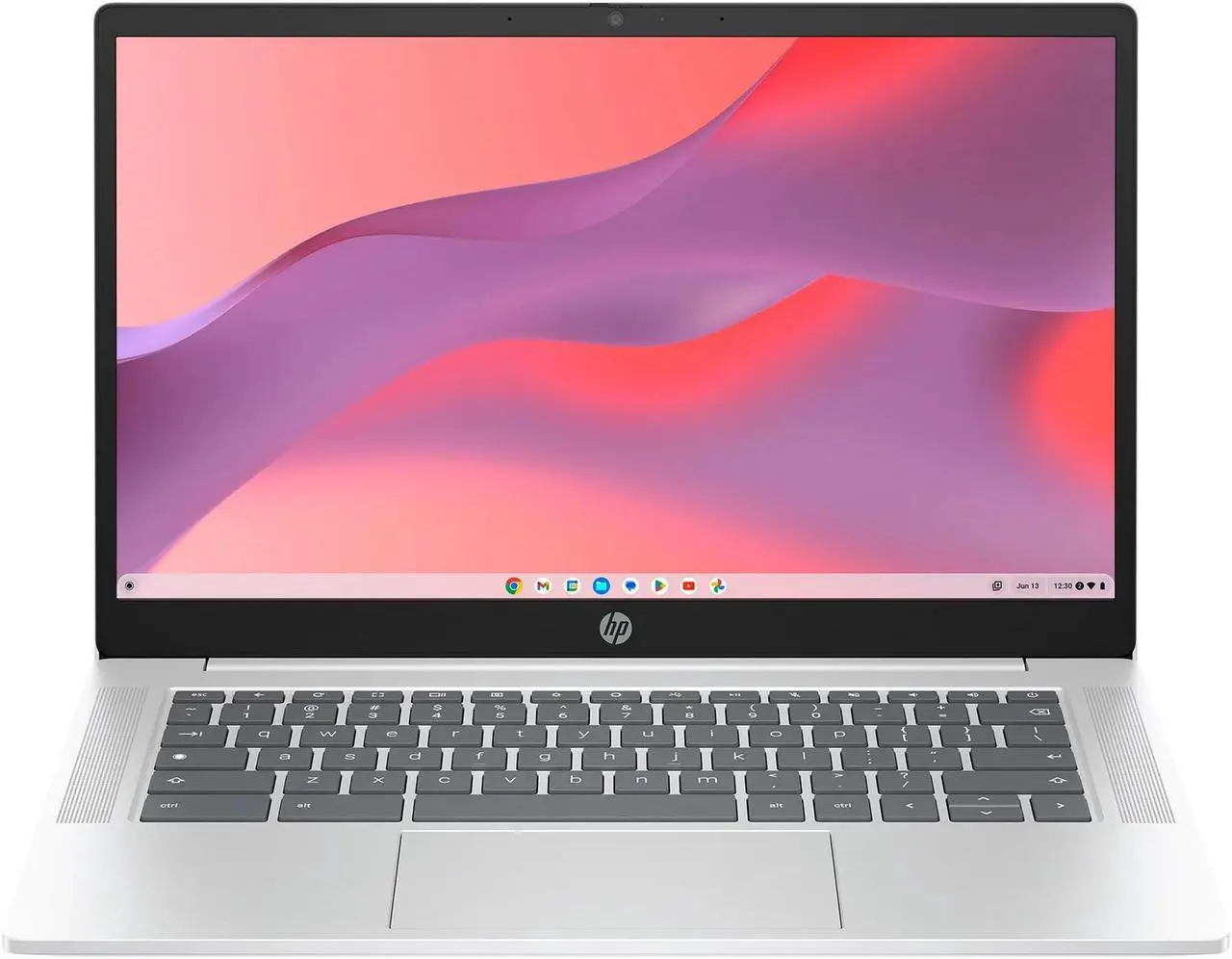 Alt view image 2 of 4 - HP 14a-nf0131wm 14" HD Chromebook Intel Processor N200 4GB 128GB Chrome