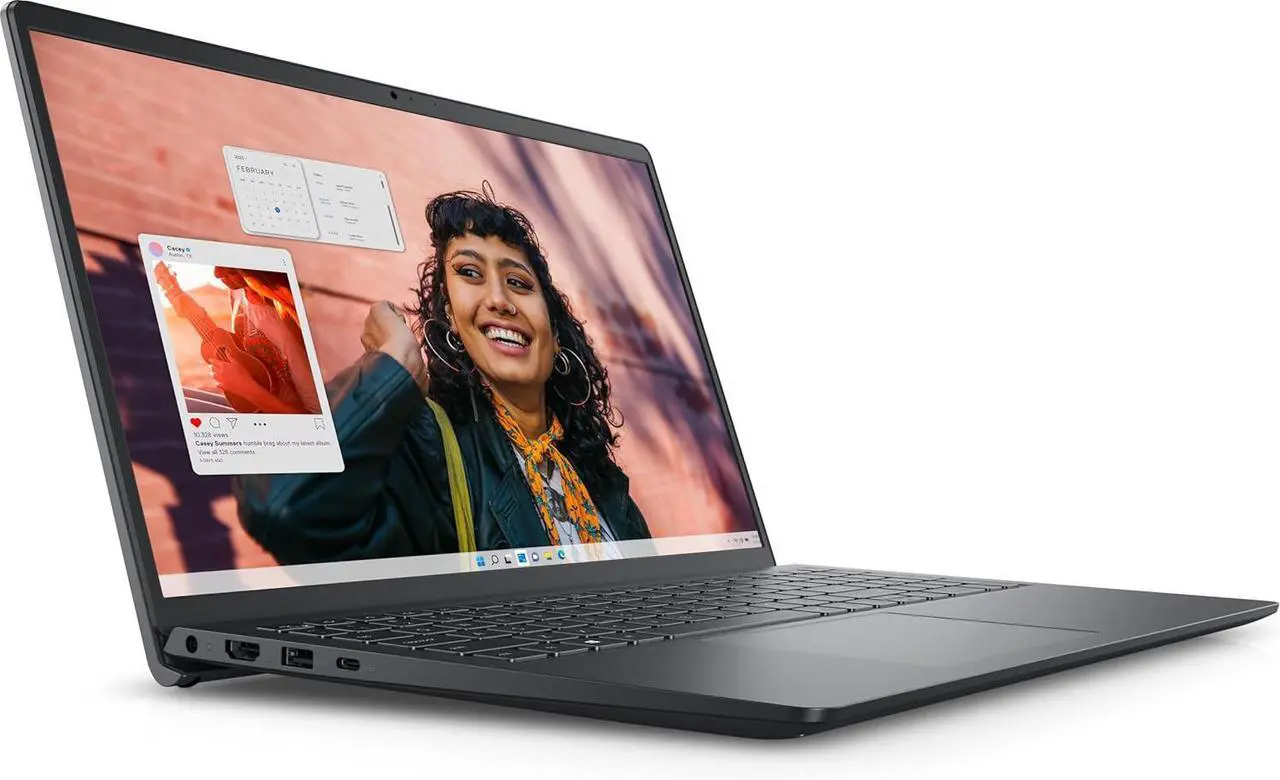 Alt view image 2 of 5 - Dell Inspiron 15.6" FHD Touchscreen Laptop | AMD Ryzen 7 7730U(Beat Intel Core 7 150U) | AMD Radeon Graphics | Black | 32GB RAM | 1024GB SSD | Windows 11 Home |