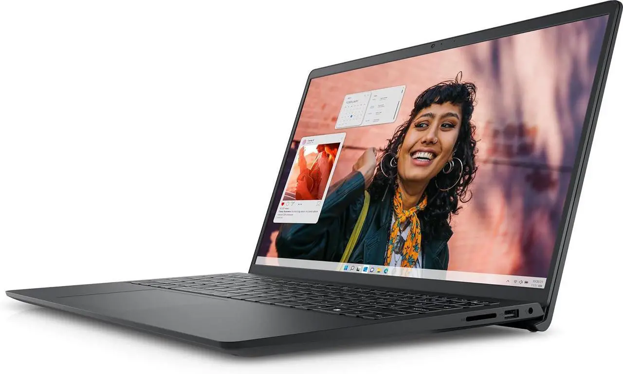Alt view image 3 of 5 - Dell Inspiron 15.6" FHD Touchscreen Laptop | AMD Ryzen 7 7730U(Beat Intel Core 7 150U) | AMD Radeon Graphics | Black | 32GB RAM | 1024GB SSD | Windows 11 Home |