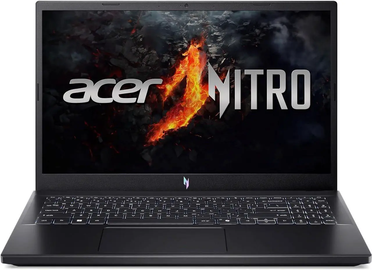 Alt view image 2 of 6 - Acer Nitro 15.6" FHD 144Hz Gaming Laptop|AMD Ryzen 5 7535HS(Beat i7 1255U)| NVIDIA GeForce RTX 4050 | Backlit |Copilot | 8GB RAM DDR5 | 1024GB SSD |Windows 11 Home |Bundle with Microsoft Office 2021