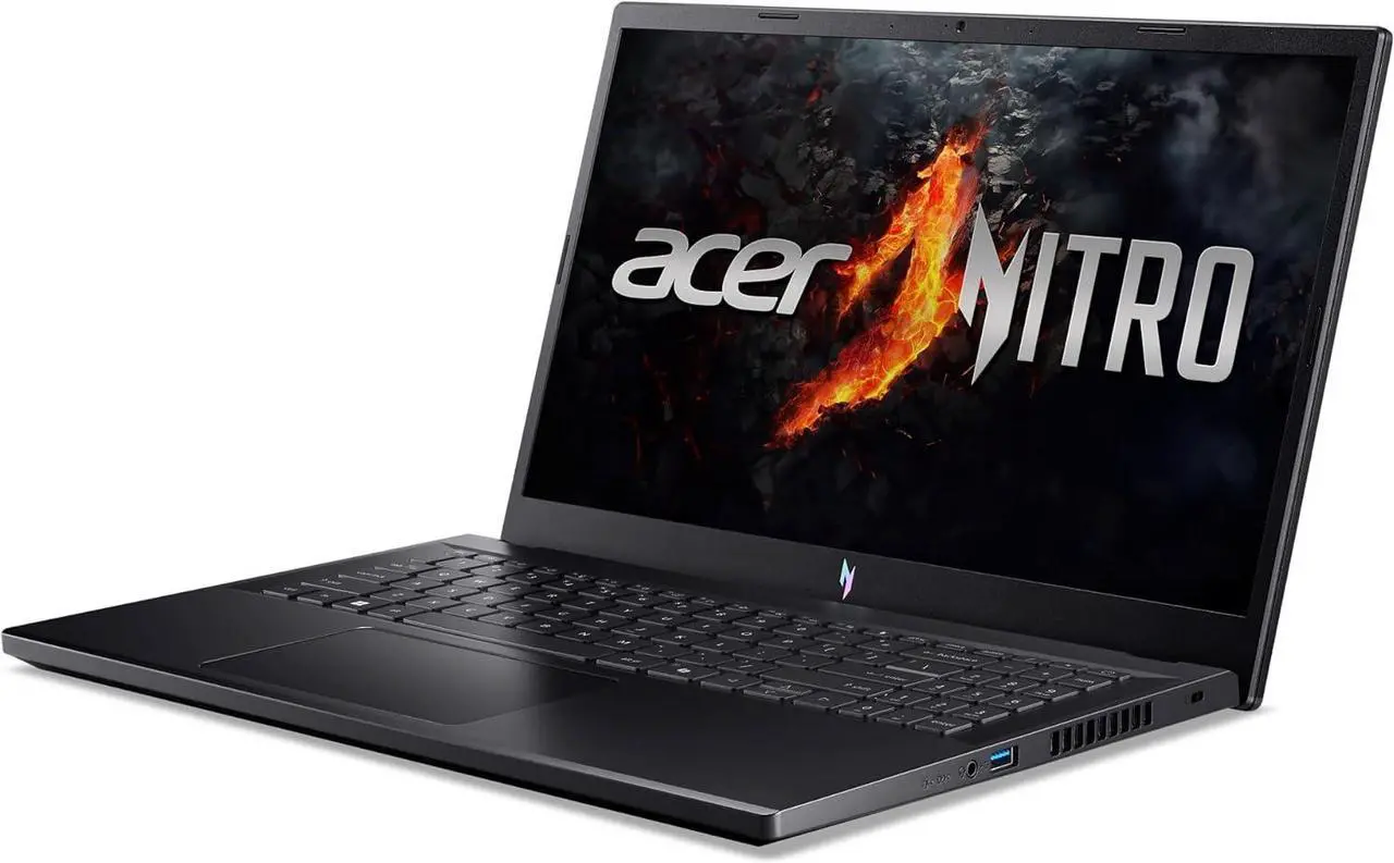 Alt view image 4 of 6 - Acer Nitro 15.6" FHD 144Hz Gaming Laptop|AMD Ryzen 5 7535HS(Beat i7 1255U)| NVIDIA GeForce RTX 4050 | Backlit |Copilot | 8GB RAM DDR5 | 1024GB SSD |Windows 11 Home |Bundle with Microsoft Office 2021