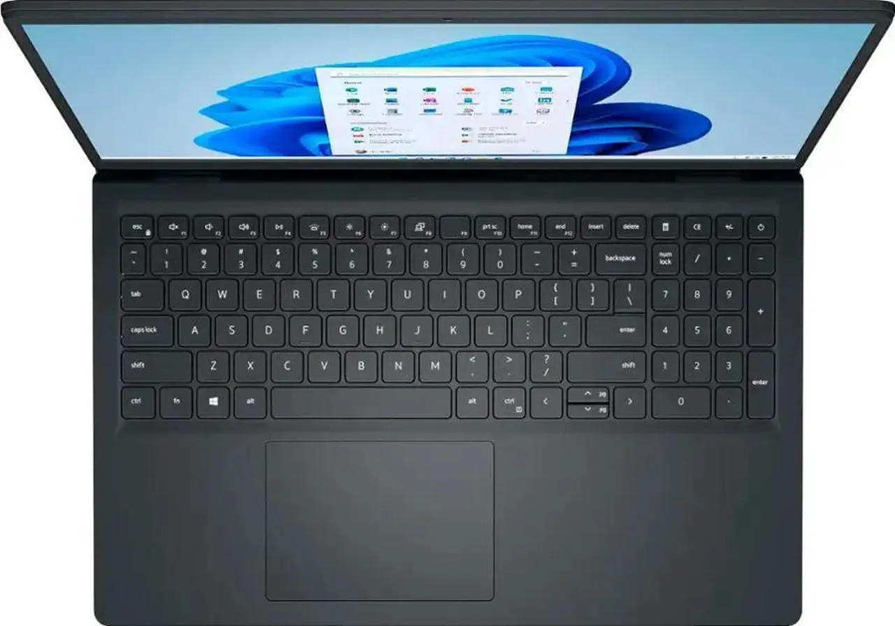 Alt view image 2 of 5 - Dell Inspiron 15.6 FHD Touch Screen Laptop| Intel Core i5-1334U | Intel UHD Graphics | Copilot |Wi-Fi 6 | Black | 8GB RAM | 512GB SSD |Windows 11 S |