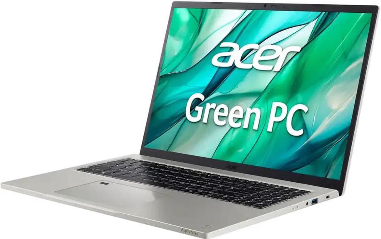 Alt view image 3 of 5 - Acer Aspire Vero 16" WQXGA Eco-Friendly Laptop| Intel Core Ultra 7 155U| Integrated Intel Graphics | Copilot |Backlit | Gray | 16GB RAM DDR5 | 1024GB SSD |Windows 11 Pro |