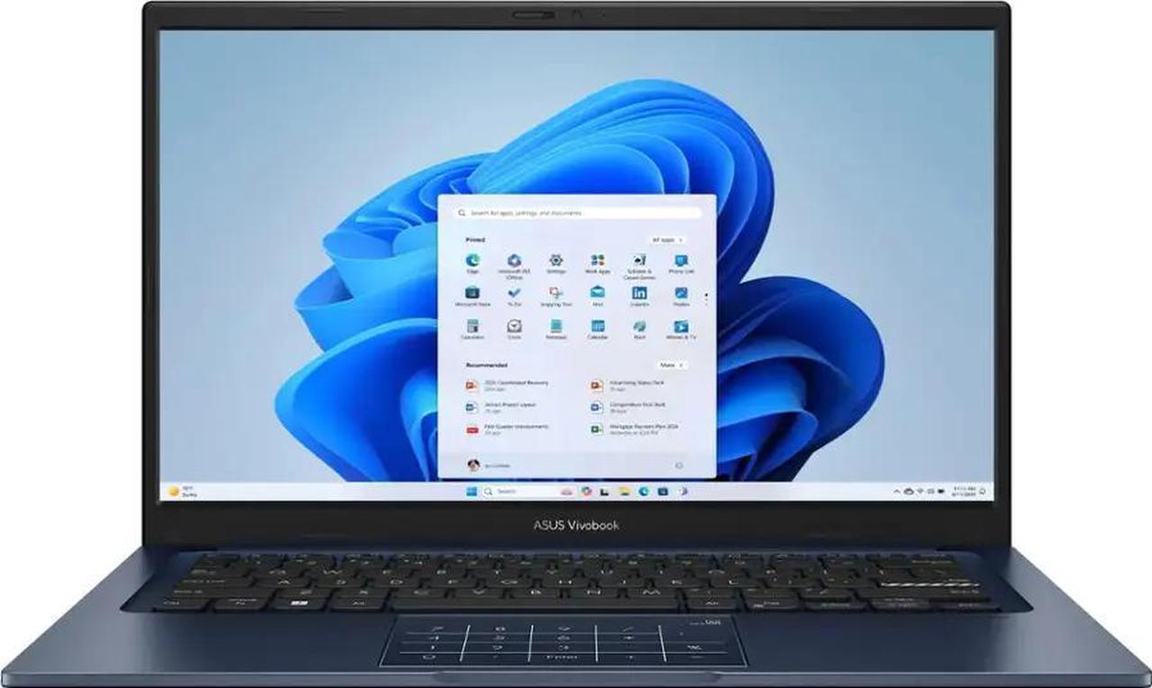 Alt view image 2 of 6 - Asus Vivobook 14" FHD Laptop |Intel 13th Generation Core i7 1355U| Intel UHD Graphics | Camera |Wifi| Blue | 12GB RAM | 512GB SSD |Windows 11 Home |Bundle with Wireless Mouse