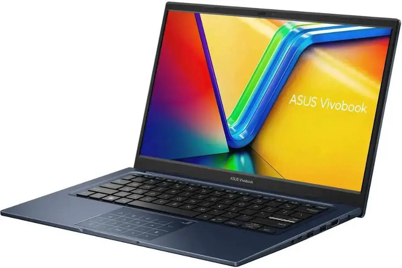 Alt view image 2 of 5 - ASUS Vivobook 14" Full HD Laptop |Intel Core i3-1315U| Intel UHD Graphics |Copilot |WiFi 5|Quiet Blue| 16GB RAM | 128GB SSD |Windows 11 Home |Bundle with Wireless Mouse