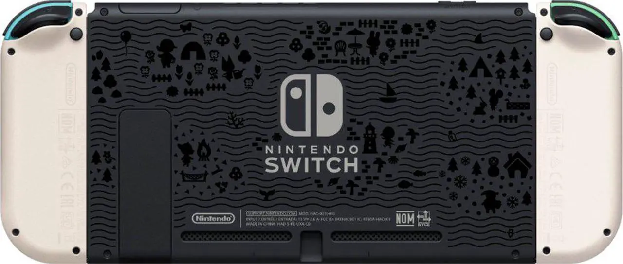 Alt view image 5 of 6 - Nintendo Switch - Animal Crossing:  Horizons Edition | Switch console| Switch dock| Joy-Con (L) and Joy-Con (R)| Joy-Con wrist straps | Special Edition
