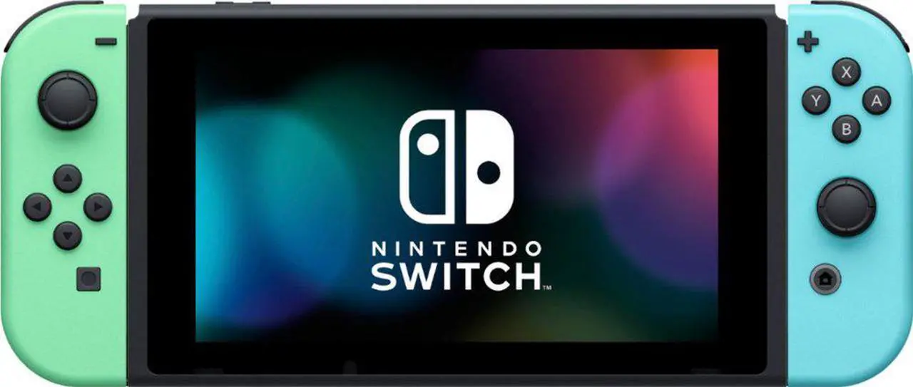 Alt view image 3 of 6 - Nintendo Switch - Animal Crossing:  Horizons Edition | Switch console| Switch dock| Joy-Con (L) and Joy-Con (R)| Joy-Con wrist straps | Special Edition