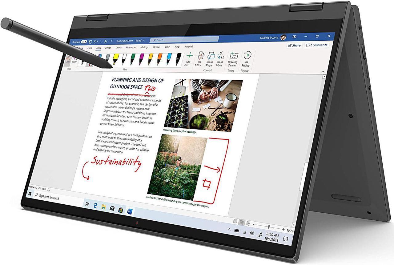 Main image of Lenovo Ideapad Flex 5 81X20005US 14'' FHD TS AMD Ryzen7-4500U 16G/256GSSD/W10H/GRY