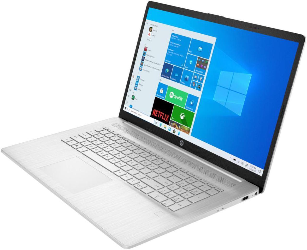 Alt view image 5 of 7 - HP 17.3" FHD Laptop | AMD Ryzen 5 5500U Processor | 16GB RAM | 512GB SSD | Fingerprint reader | Windows 10 Home in S mode | Bundle with Wireless Mouse