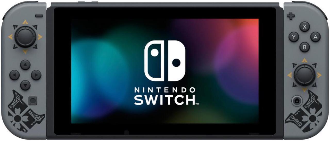 Alt view image 2 of 7 - Nintendo Switch -Monster Hunter Rise Deluxe Edition | Switch console| Switch dock| Joy-Con (L) and Joy-Con (R)| Joy-Con wrist straps | Special Edition | Bundle with 128GB MicroSD Card