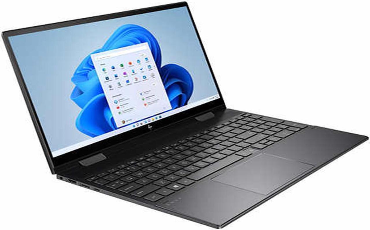 Alt view image 2 of 6 - HP Envy X360 2-in-1 15.6" FHD IPS Touchscreen Premium Laptop | AMD Ryzen 7-5700U Processor | 32GB RAM | 1TB SSD | Backlit Keyboard | Windows 11 Home | Bundle with Wireless Mouse