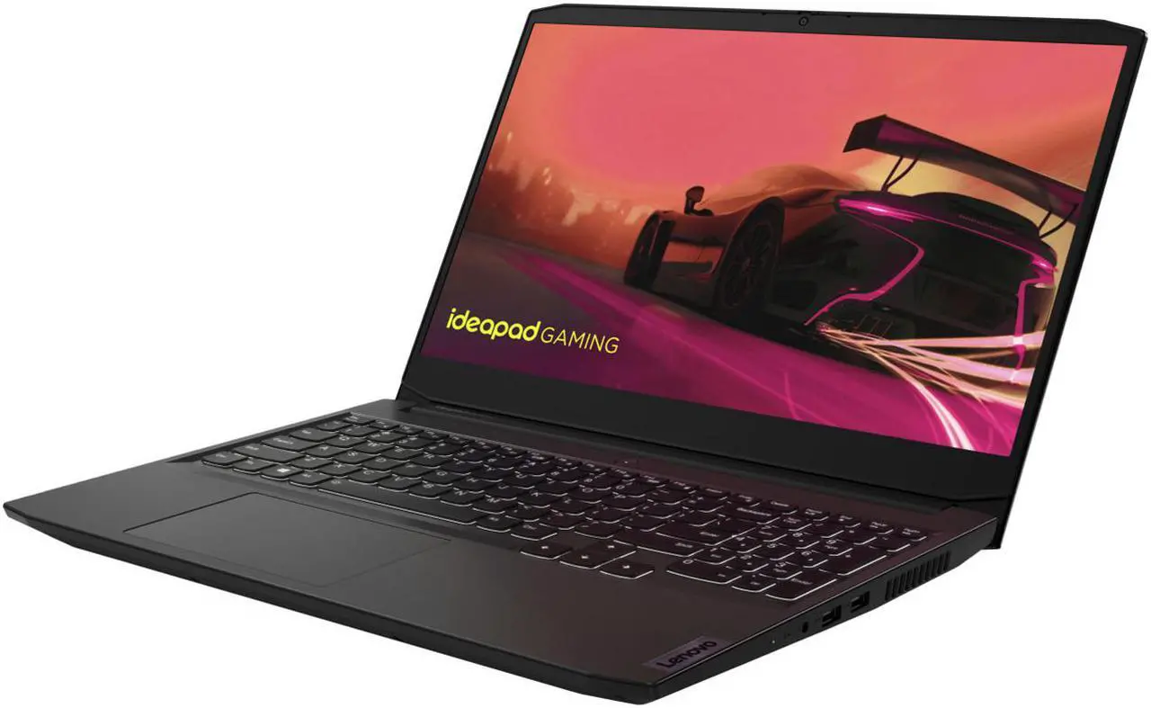 Alt view image 7 of 7 - New Lenovo IdeaPad Gaming 3 15.6" FHD 120Hz Laptop | AMD Ryzen 5 5600H Processor | NVIDIA GeForce GTX 1650 | 32GB Memory | 512GB SSD | Windows 11 Home | Shadow Black