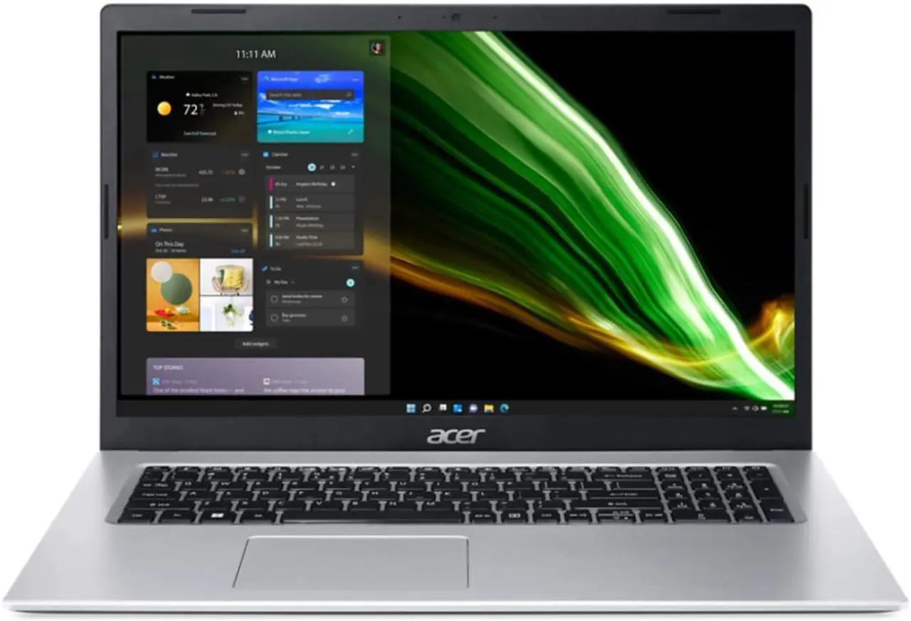 Alt view image 3 of 7 - Acer  Aspire 3 17.3"HD+ Laptop | Intel Core i3-1115G4 Processor | 20GB RAM | 1TB SSD | Windows 11 Home | Bundle with Mouse Pad