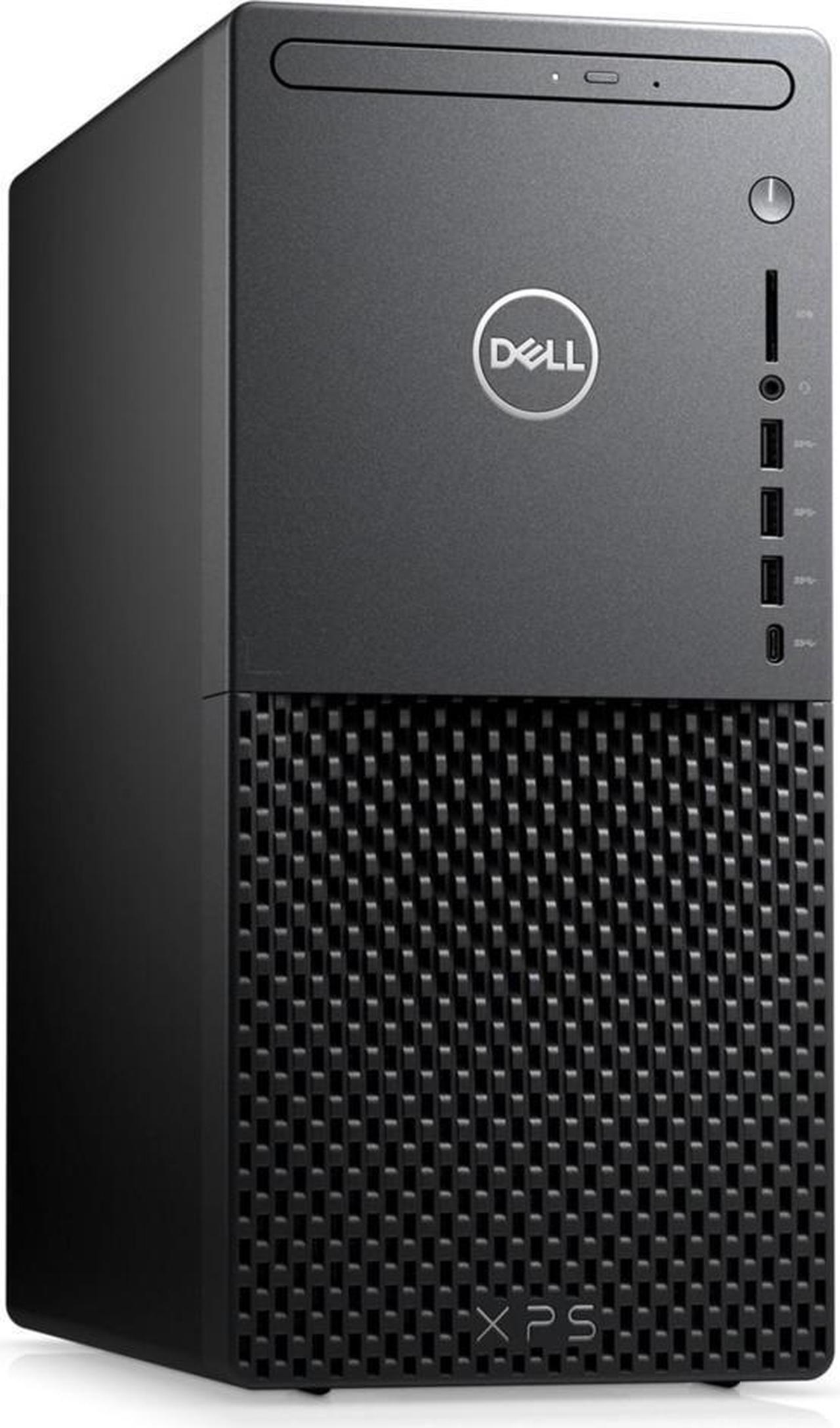 Main image of Dell XPS 8940 Gaming Tower PC- Intel i7-11700 - 16GB RAM, 256GB SSD + 1TB HDD - Nvidia Geforce RTX 3060, DisplayPort, HDMI, AX Wi-Fi, Bluetooth, SD Card - Windows 10 Home