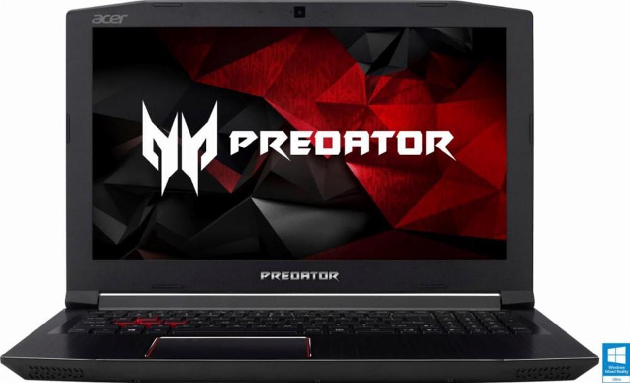Main image of 2018 Acer Predator Helios 300 High Performance 15.6" Full HD Backlit Keyboard Gaming Laptop PC, Intel Core i7-7700HQ Quad-Core, NVIDIA GeForce GTX 1060, 16GB DDR4, 512GB SSD, Windows 10,Metal Chassis