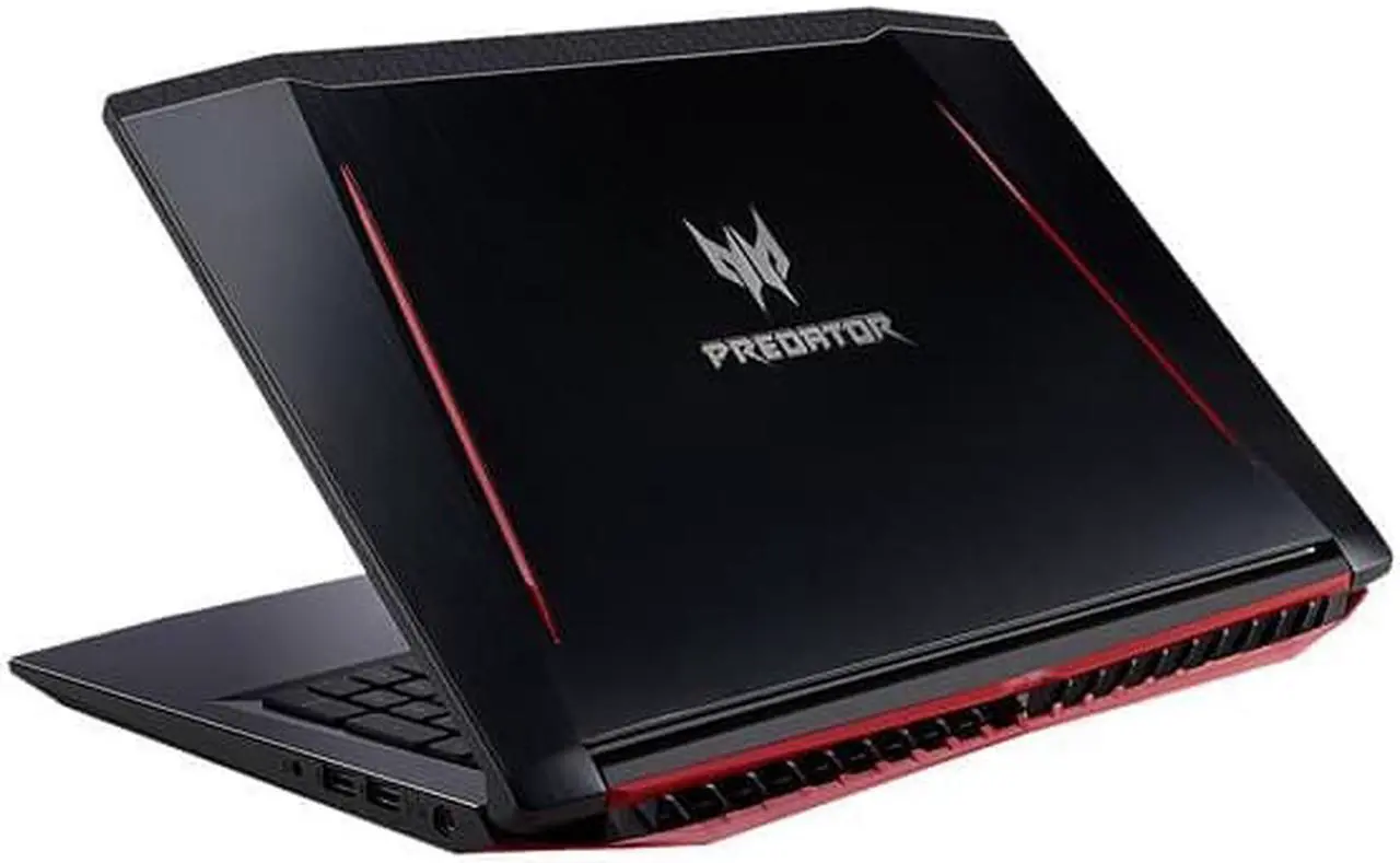 Alt view image 7 of 7 - Acer Predator Helios 300 Gaming Laptop, 15.6" Full HD IPS, Intel i7-7700HQ CPU, 16GB DDR4 RAM, 256GB SSD, GeForce GTX 1060-6GB, VR Ready, Red Backlit KB, Metal Chassis, Windows 10 64-bit, G3-571-77QK
