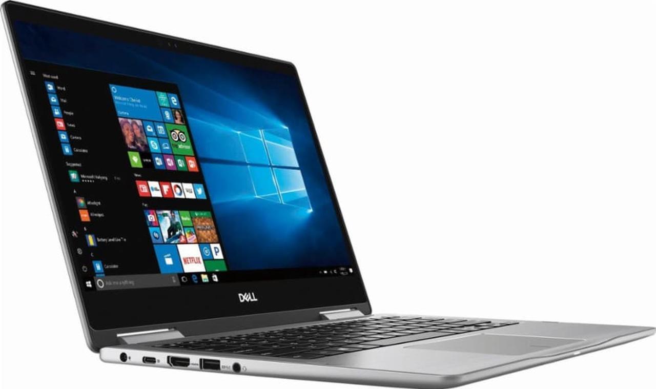 Alt view image 3 of 5 - Newest Dell Inspiron 7000 2-in-1 13.3" Full HD 10-Point Multitouch IPS Laptop | Intel Core i5-8250U Quad-Core| 8GB DDR4 Ram | 256GB M.2 SSD | Backlit keyboard | MaxxAudio | HDMI |Windows 10 | Era Gray