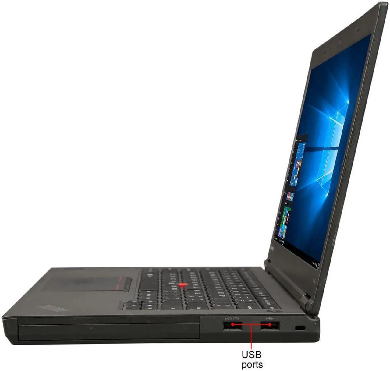 Alt view image 4 of 7 - Lenovo ThinkPad T440P 14" LED Notebook Laptop Intel Core 4th Gen i7-4600M  16 GB DDR3 RAM 1TB HDD DVD-RW Webcam WiFi Bluetooth Windows 10 Professional 64-bit