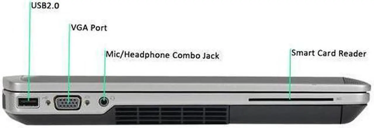 Alt view image 7 of 7 - Dell Latitude E6430 14" LED Laptop Intel 3rd Gen Core i5 2.60 GHz Mobile CPU 8 GB DDR3 RAM 512 GB SSD DVD-R HDMI WiFi Bluetooth Webcam Windows 10 Pro