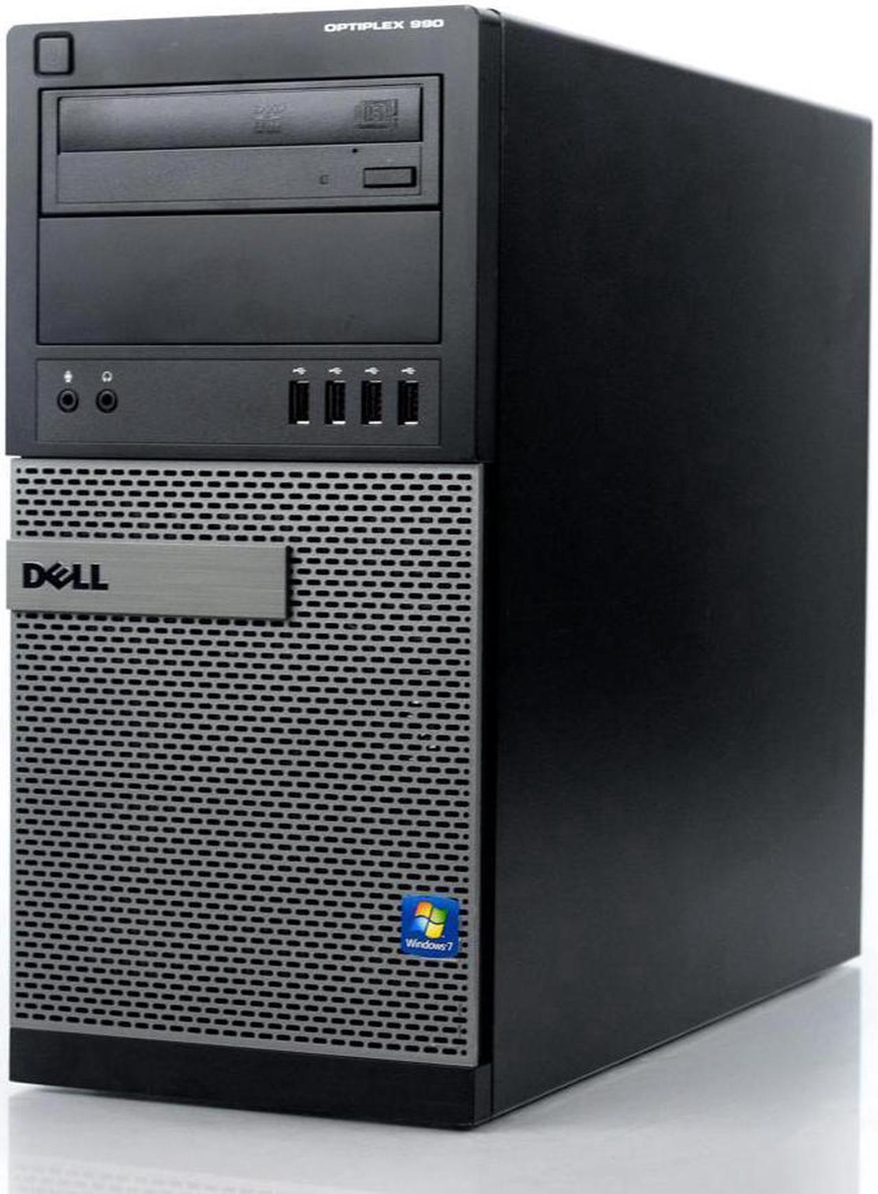 Alt view image 5 of 6 - Dell OptiPlex 990 Mini Tower Intel Core i7-2600 8 GB DDR3 RAM 1TB SSD + 2TB HD DVD-RW Windows 10 Pro