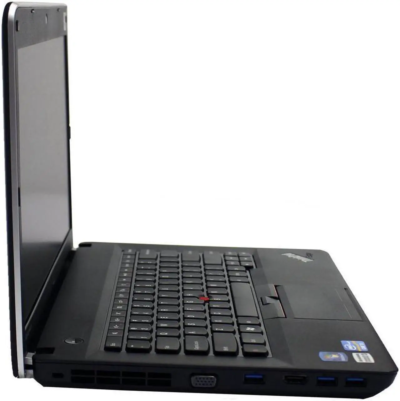 Alt view image 4 of 6 - Lenovo ThinkPad Edge (E430) 14" LED Laptop Intel Core i3 Mobile CPU 8 GB DDR3 RAM 128 GB SSD DVD-RW HDMI WiFi Webcam Windows 10 Pro