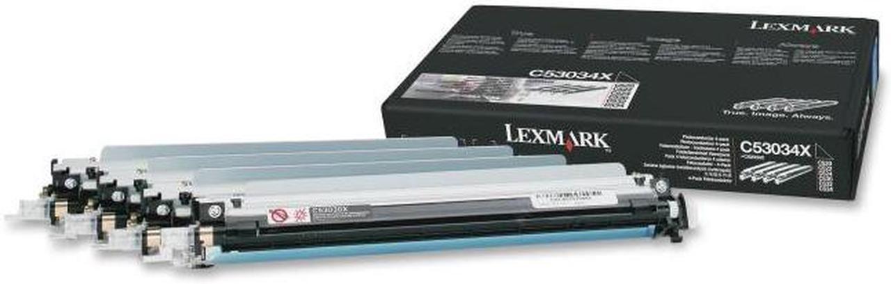 Main image of Lexmark C53034X Photoconductor Unit, 4 Count, 1 Pack