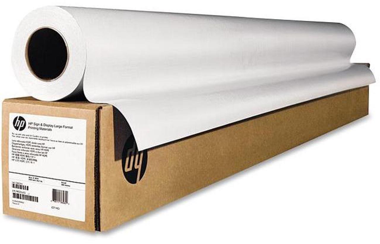 Alt view image 7 of 14 - HP E4J55B, Wide-Format Matte Canvas Paper Roll, 36" x 50 ft, 16 mil, White
