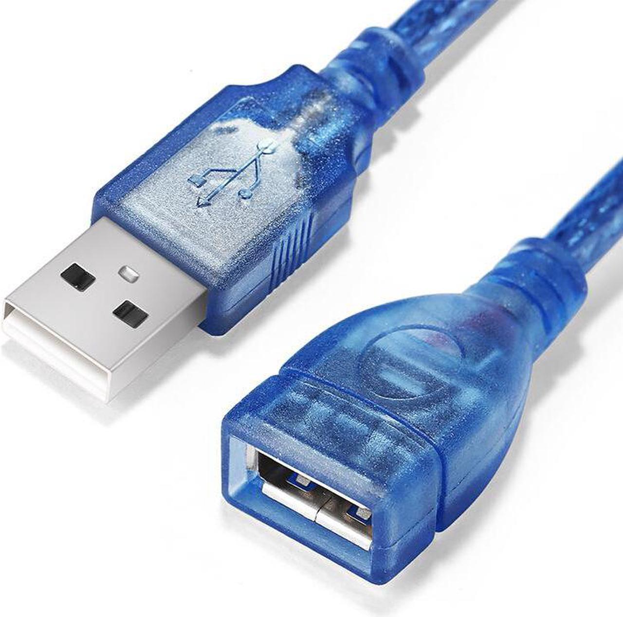 USB2.0 Extension Cable USB 2.0 Cable Male to Female Data Sync Fast Speed Cord Connector For Laptop PC Printer Hard Disk