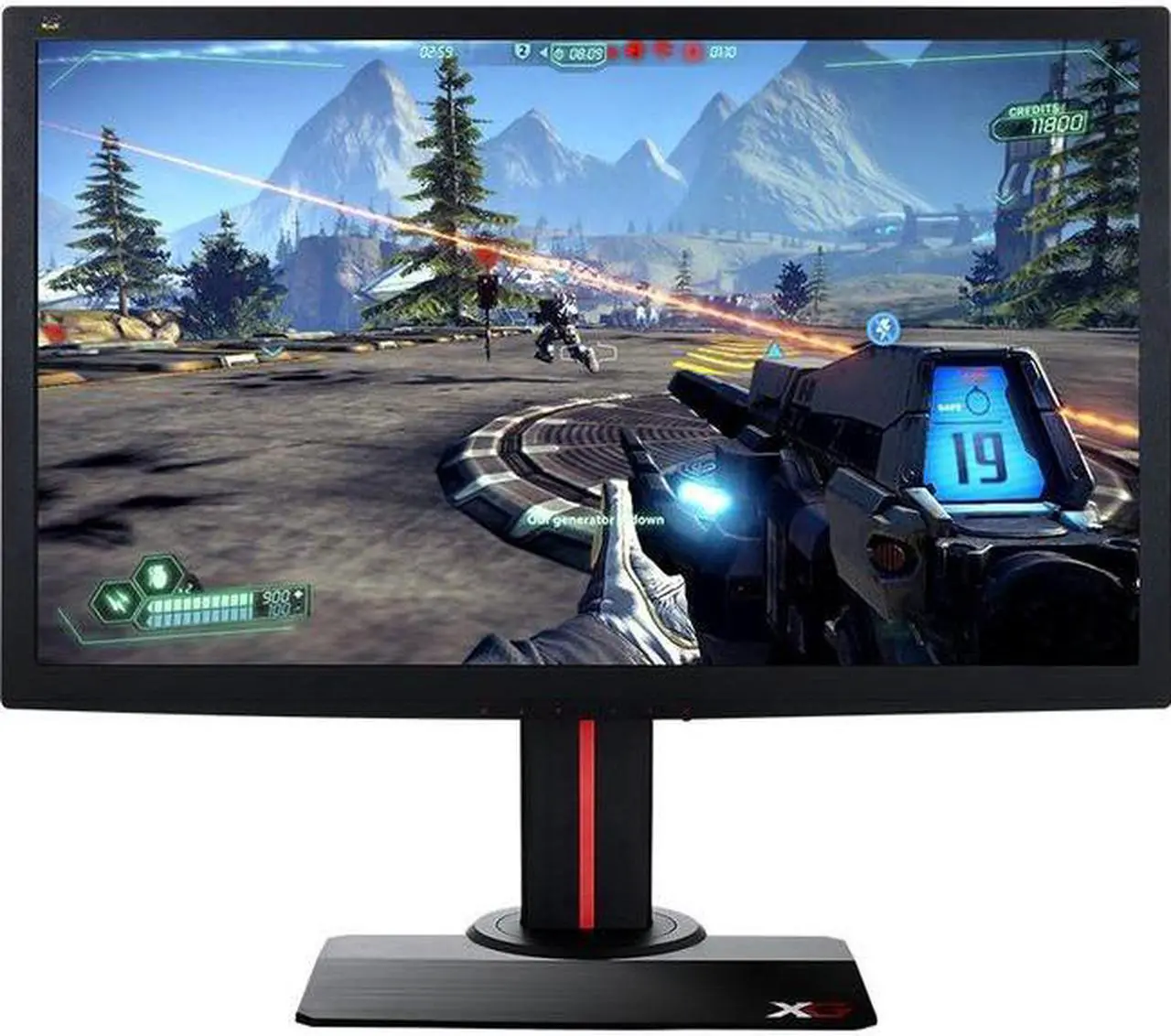 Main image of ViewSonic XG2702 27" Full HD 1920 x 1080 144Hz 1ms (GTG) 2xHDMI DisplayPort AMD Freesync USB 3.0 Hub Anti-Glare Backlit LED Gaming Monitor