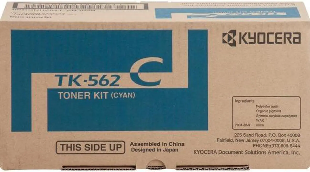 Alt view image 10 of 17 - Kyocera Mita TK562C Toner Cartridge