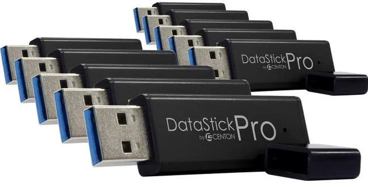 Alt view image 3 of 20 - Centon MP ValuePack USB 3.0 Pro (Black) , 32GB x 10