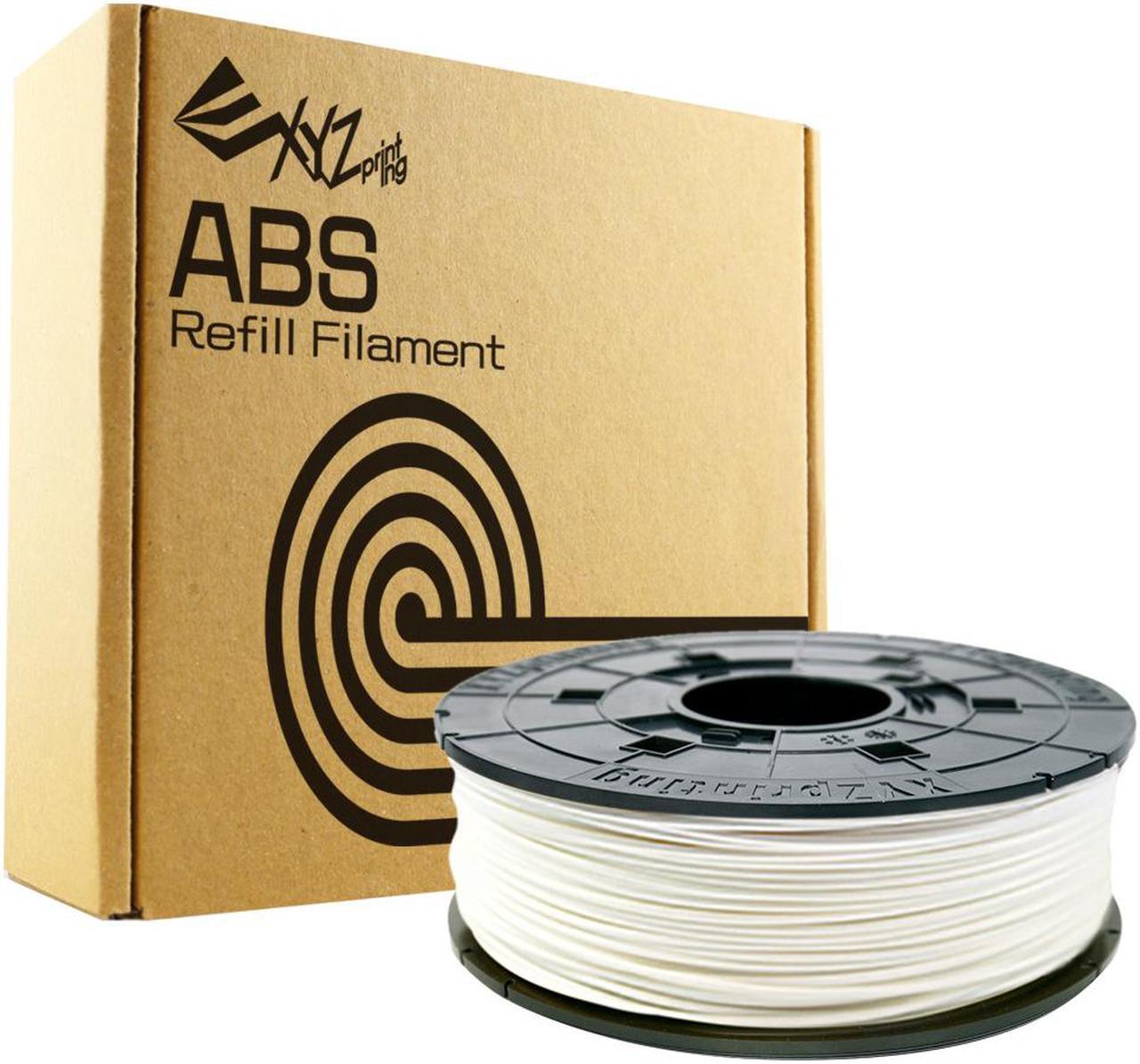 Main image of XYZprinting ABS Refill Filament - SNOW WHITE (EEPROM Style for da Vinci 1.0, 1.0 AiO & 1.1 Plus, da Vinci 2.0 Duo, da Vinci 1.0 Pro & Pro. 3in1)