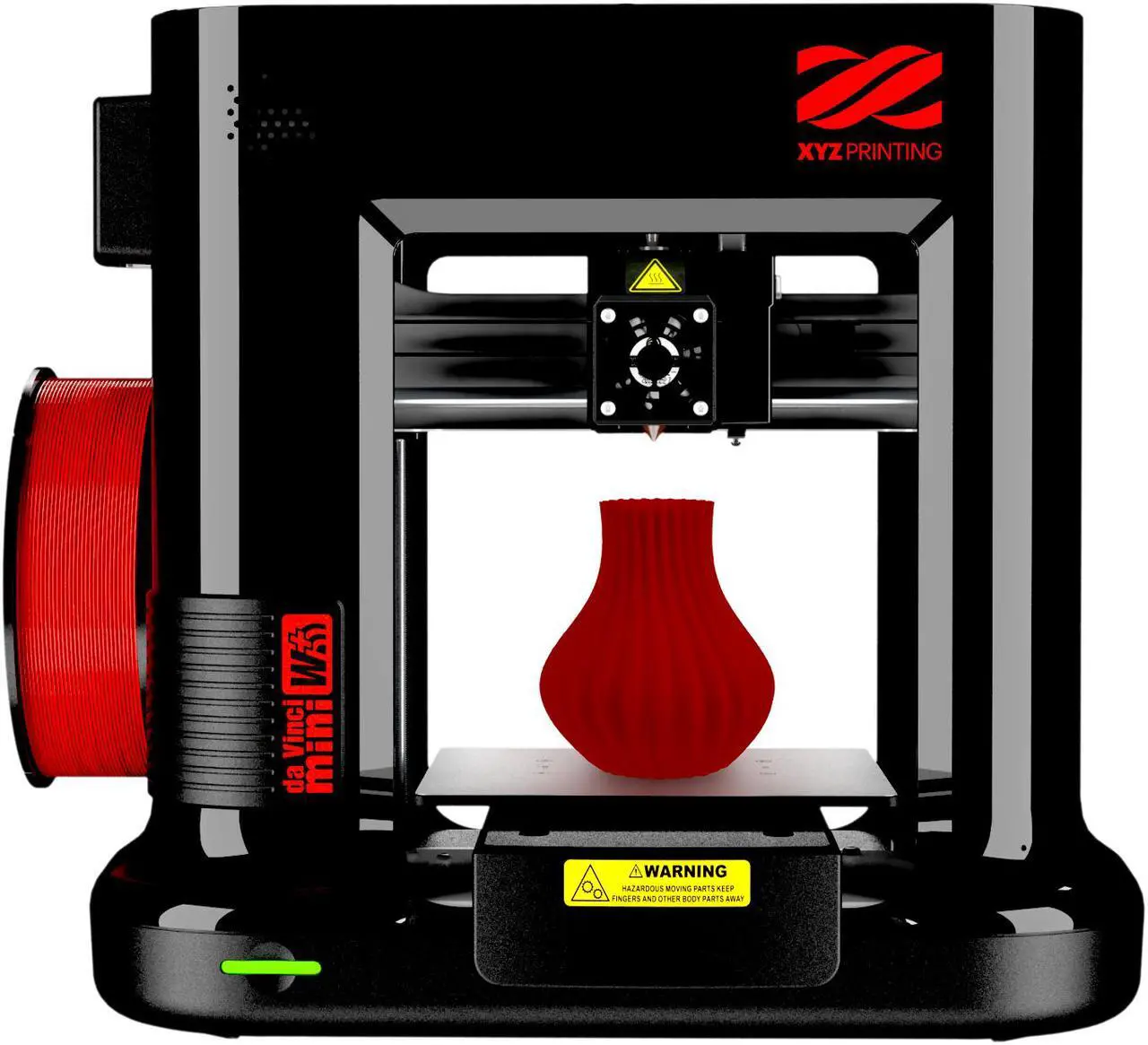 Main image of da Vinci Mini Wireless 3D Printer-6"x6"x6" Volume (Includes: 300g Filament, PLA/Tough PLA/PETG/Antibacterial PLA) Upgradable to print Metallic/Carbon PLA